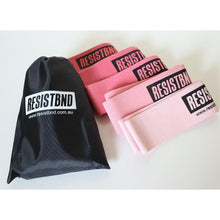 Fabric Resistance Bands - Pink